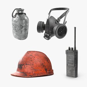 3D Miners Equipment Collection 2