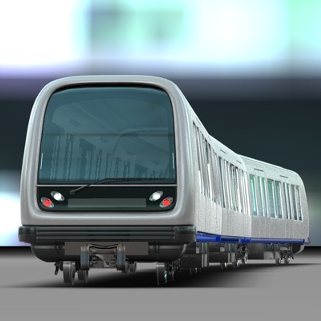 3d C4d Copenhagen Metro Driverless