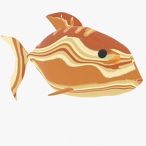 3D magic fish model