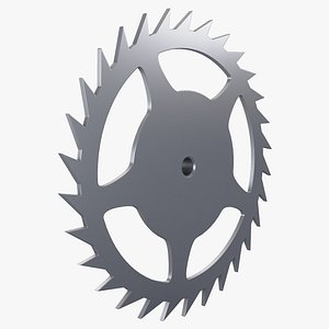 3D Gear Ratchet D369mm T53mm M1 model
