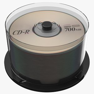 3D model CD Plastic Cake Case
