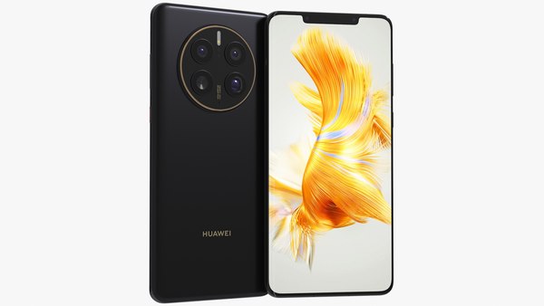 modelo 3d Huawei Mate 60 Pro Plus Negro - TurboSquid 2127690