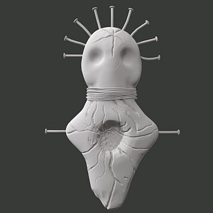 Creepy Doll 3D Print Model