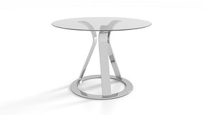 3d glass table
