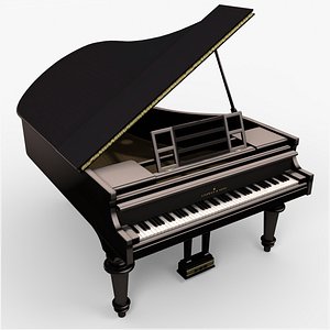 3D Generic Grand Piano