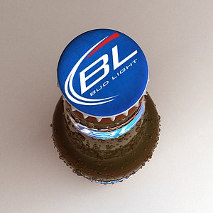 BudLight Beer Bottle