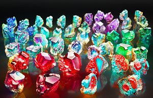 3D model Magical Crystals