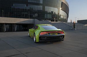 supercar concept 3D model