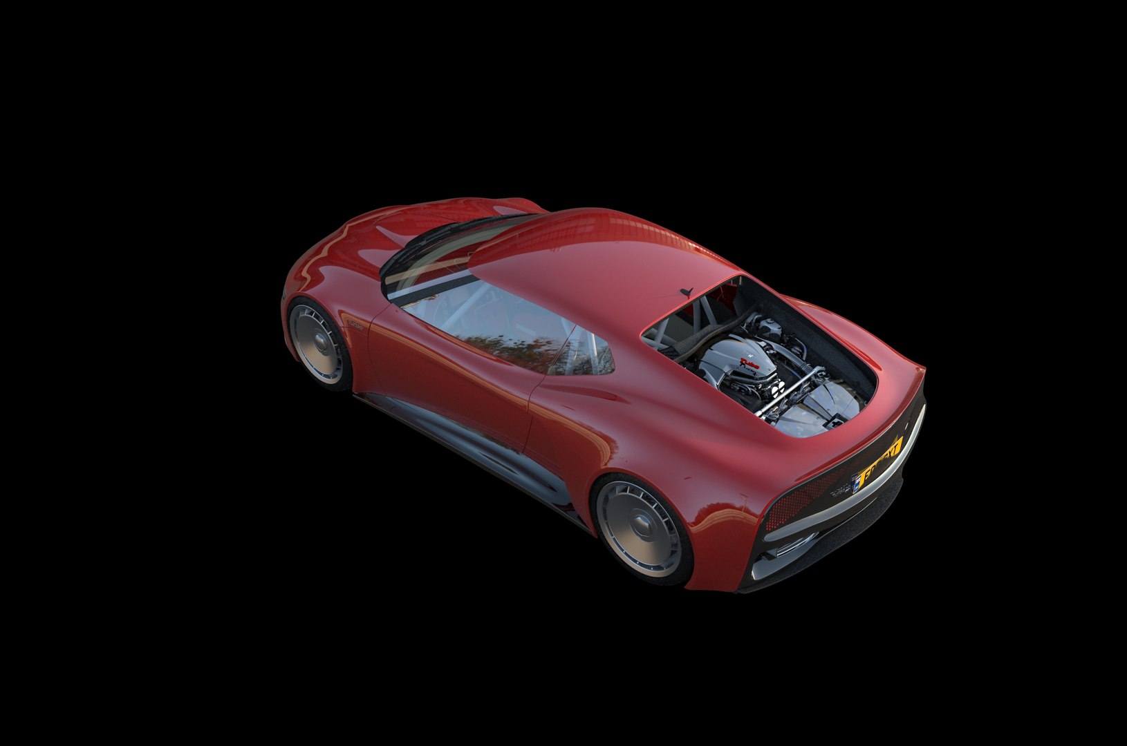 Supercar Concept 3D Model - TurboSquid 1990780