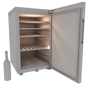 3D Wine cabinet refrigerator Haier FWC49GA