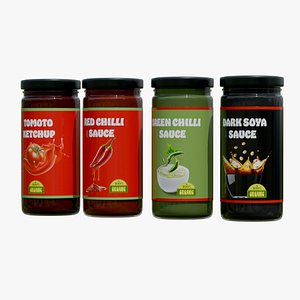 Premium Sauce Jar Collection