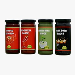 Premium Sauce Jar Collection