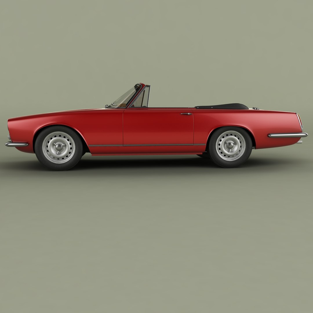 Gordon-keeble Gk1 Convertible 3D - TurboSquid 1304968