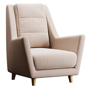 3D Kventin Armchair model