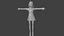 Garota de personagem de anime Low Poly pronta para jogo 28