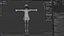 Garota de personagem de anime Low Poly pronta para jogo 28