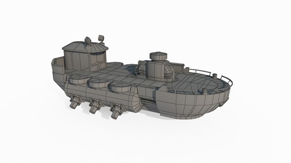 modelo 3d Nave espacial de estilo fantástico - TurboSquid 2294730
