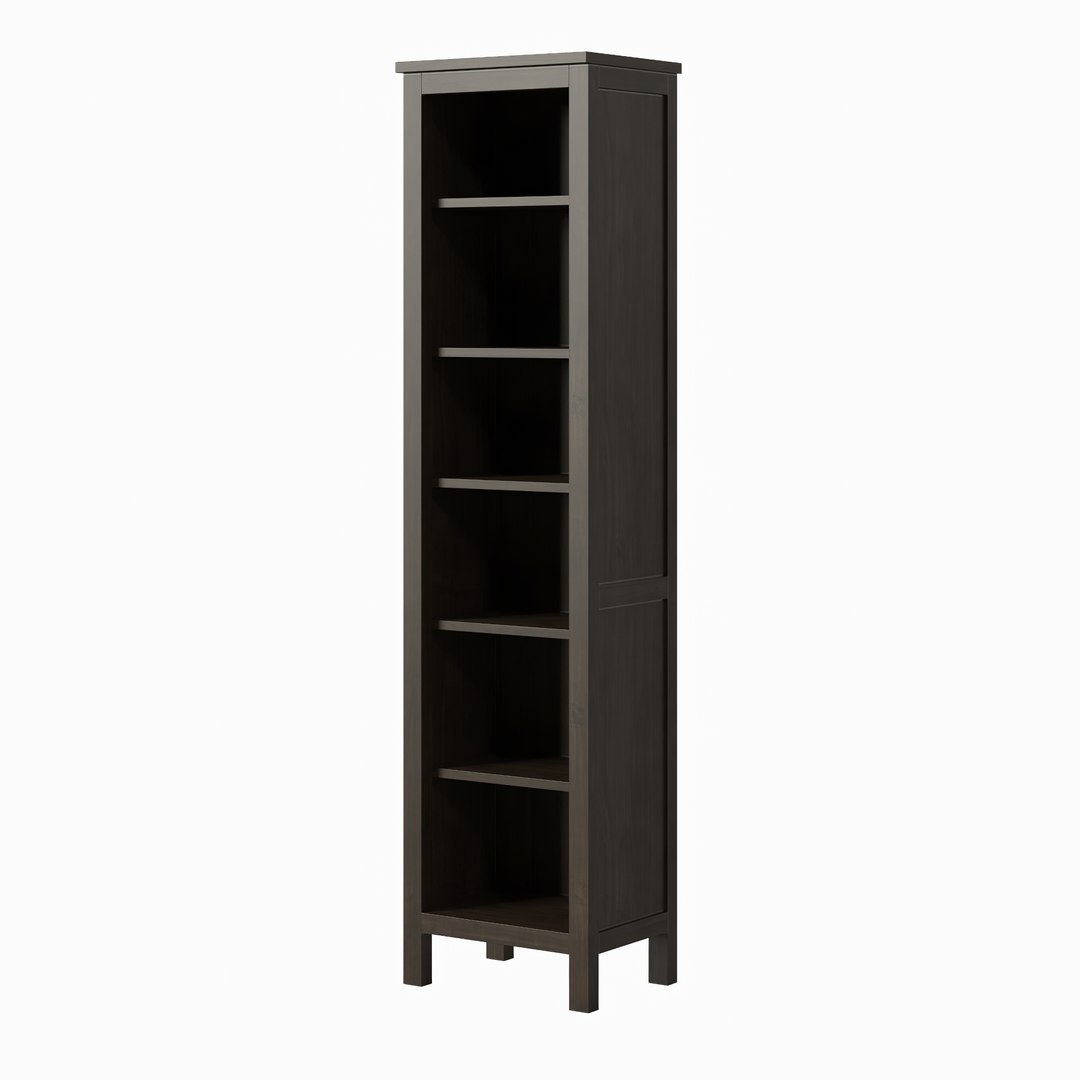 3D Ikea Hemnes Bookcase Model - TurboSquid 1597315