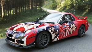 3D model Mazda RX Series - Custom 3D Car