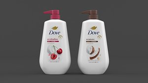 Dove Body Wash 3D model