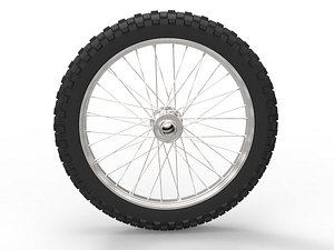 3ds max generic wheel tire motorcycle