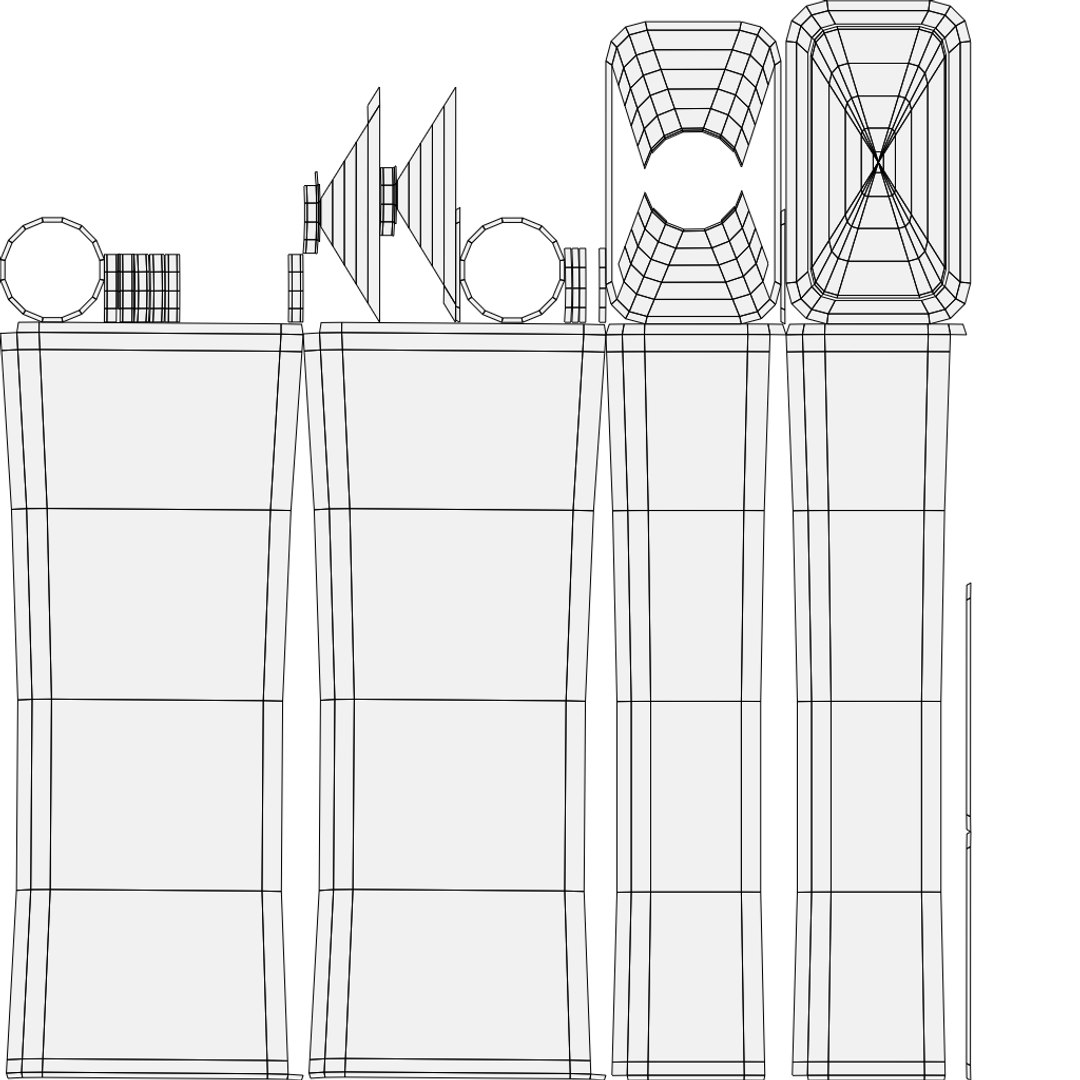 Cosmetic Bottle 3D Model - TurboSquid 2642613