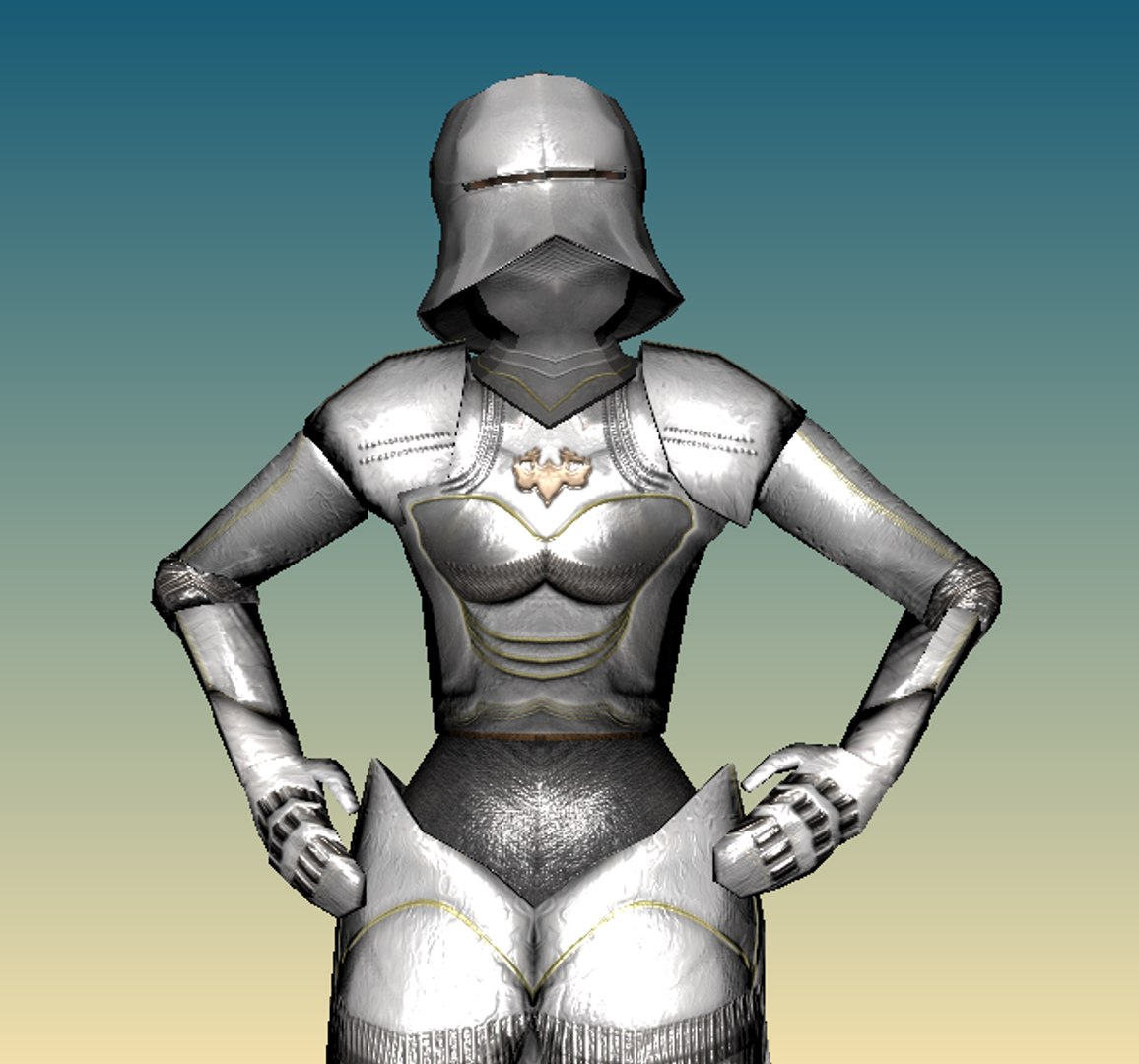 Rigged Woman Knight X