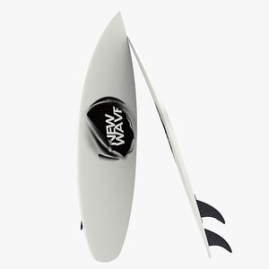 surfboard board 3d c4d