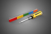 STANDARD MANUAL SCREWDRIVER MAGNETIC DRIVER POINT BIT HEAD TIP
