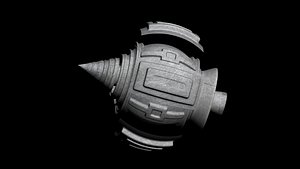 spaceship m1 3D