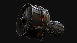 LEAP-1A engine 3D model