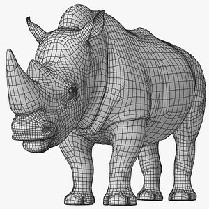 big rhino 3D model