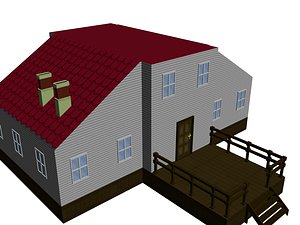 max cartoon house construction kit