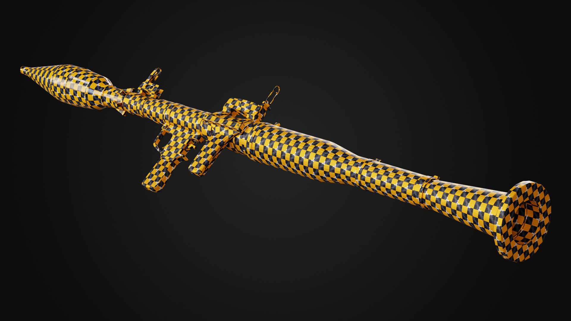 3D Model RPG-7 Rocket Launcher Game Ready Asset - TurboSquid 2024162