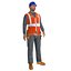 Travailleur A LOD2 PACK Rigged
