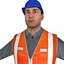 Travailleur A LOD2 PACK Rigged