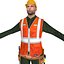 Travailleur A LOD2 PACK Rigged