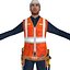 Travailleur A LOD2 PACK Rigged