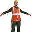 Travailleur A LOD2 PACK Rigged