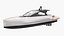 Performance Motor Yacht White Rigged