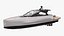 Performance Motor Yacht White Rigged
