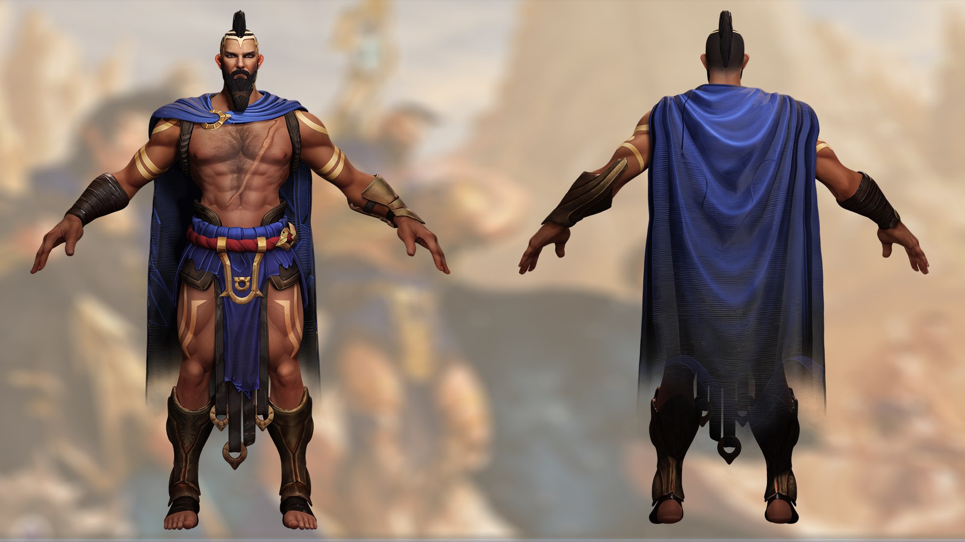 Pantheon Wild Rift Model - TurboSquid 2330765