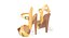 heels 3D model