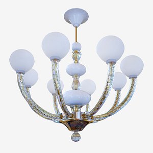 chandeliers lights sylcom gritti1537 3D