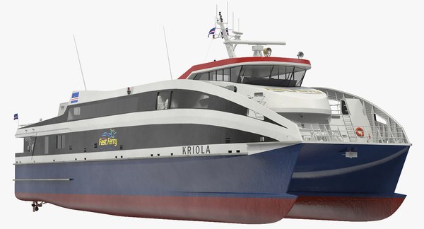 3D Ferry Fast Ropax 4512 Model - TurboSquid 1397833