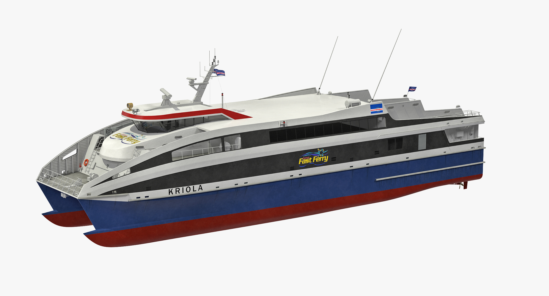 3D Ferry Fast Ropax 4512 Model - TurboSquid 1397833