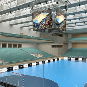 handball arena model