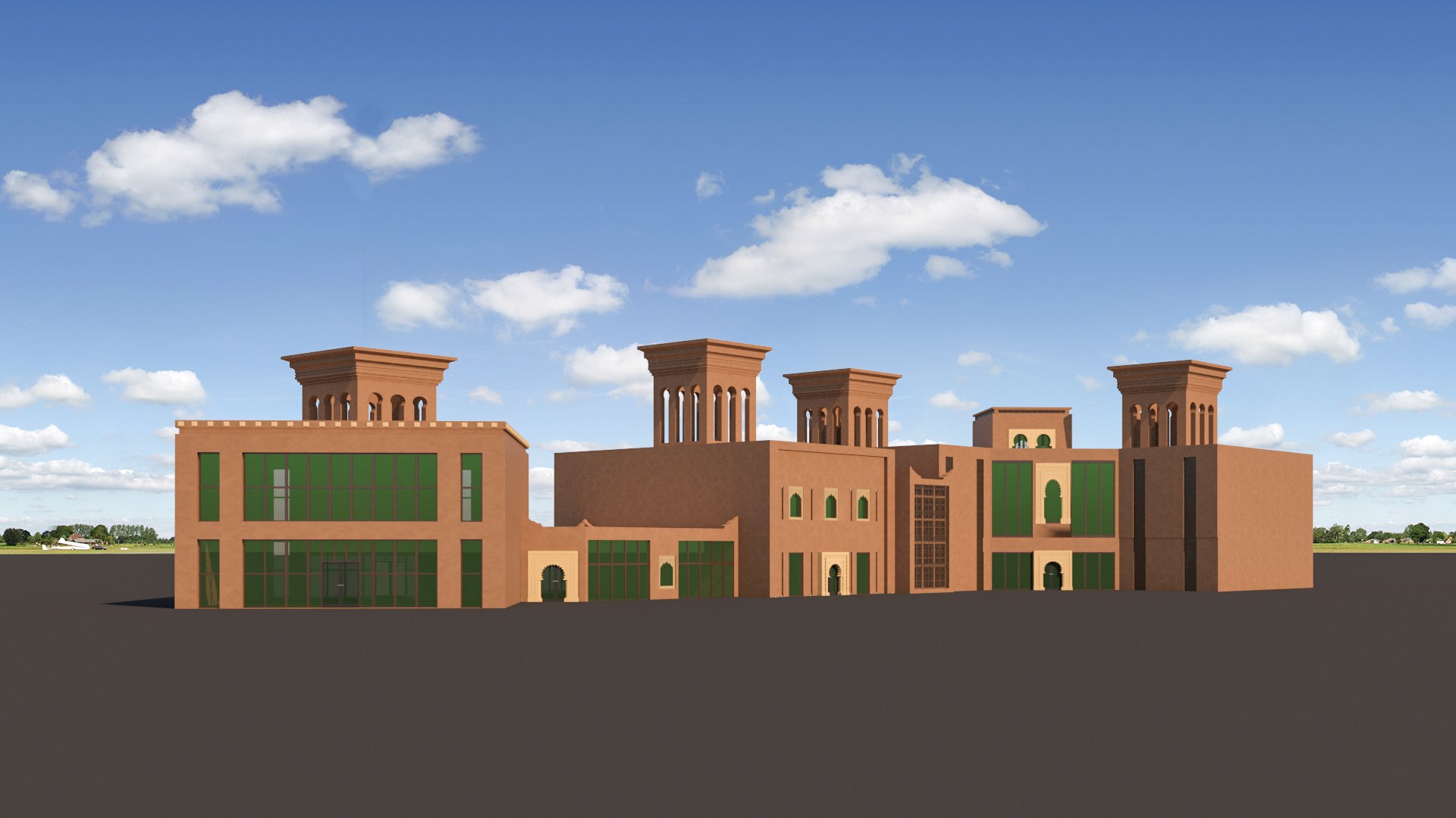 Islamic offices model - TurboSquid 1231279