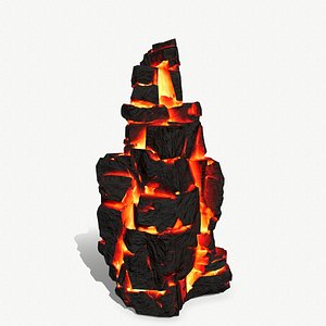 lava rocks 3D model