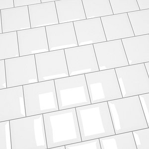 3D tiles grout model